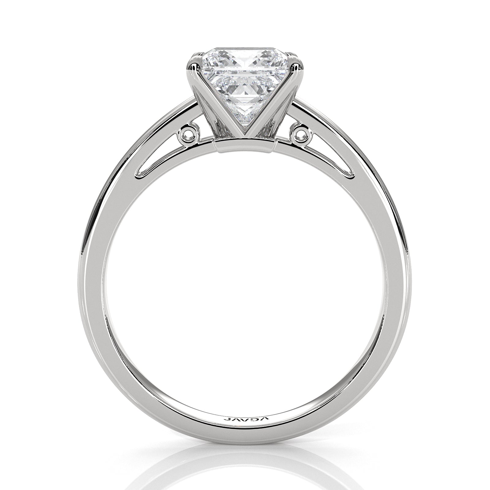 4.5g Lab Grown Diamond 6 Prong Solitaire Engagement Setting IGI Certified Ring 1.00 Ctw.
